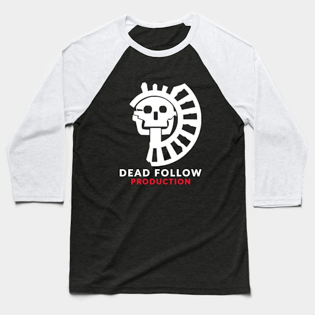 Dead Follow Production - Aztec Baseball T-Shirt by oscarmendoza22